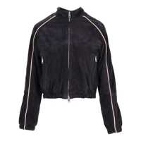 Geci La Rose Suede Bomber Femei