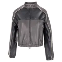 Geci La Rose Leather Bomber Femei