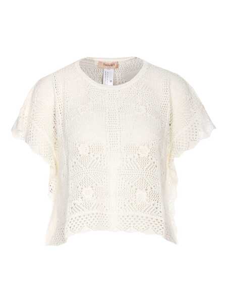 Pulovere TWINSET Twinset Sweaters WHITE Femei (BM 17889105) 1