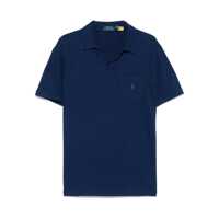 Tricouri Polo Polo Ralph Lauren Standard Fit Cotton-Linen Polo Shirt Barbati