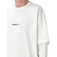 Tricouri OAMC pentru Barbati - Tricouri OAMC Oamc Peacemaker Painted Double Layer Boxy T-Shirt WHITE Barbati (BM 17889549) - B-mall.ro