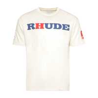 Tricouri Rhude Distressed Logo T-Shirt Barbati