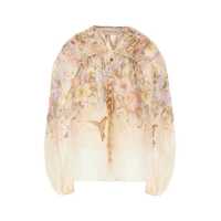 Bluze Zimmermann Linen And Silk Blend Blouse Femei