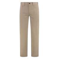 Pantaloni Zegna Cotton-Silk Trousers Barbati