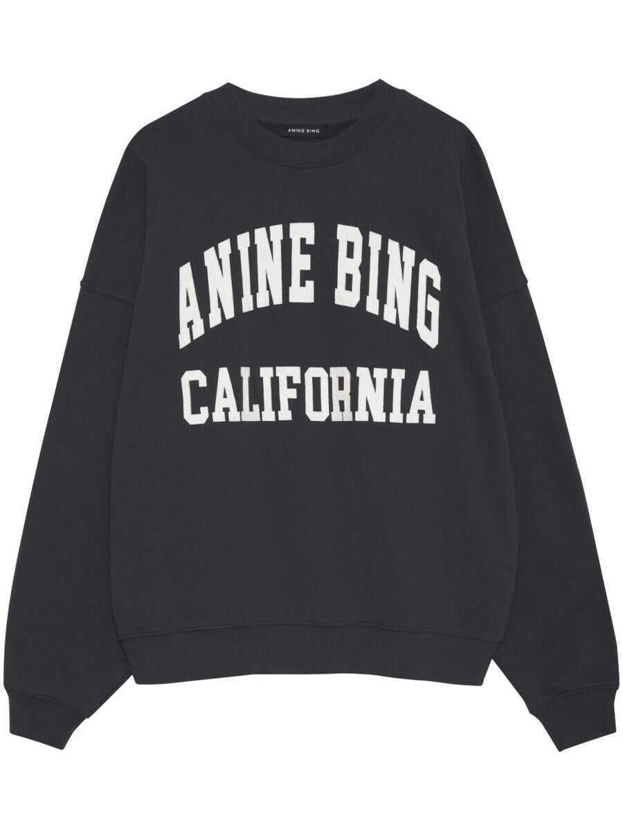 Pulovere ANINE BING Miles Sweatshirt Anine Bing Vintage Black WASHED BLACK Femei (BM 17891283) 1