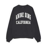 Pulovere Miles Sweatshirt Anine Bing Vintage Black Femei