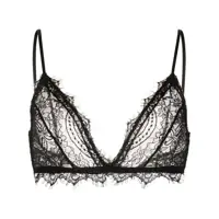 Sutiene Anine Bing Lace Bra With Trim Black Femei