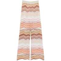Pantaloni casual Missoni Multicolor Orange Casual Pants Femei