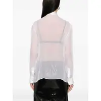 Camasi Dolce & Gabbana Dama - Camasi Dolce & Gabbana Dolce & Gabbana Silk Shirt WHITE Femei (BM 17894643) - B-mall.ro