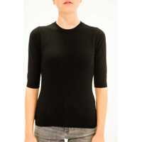 Pulovere La Rose Maglia 3/4 Cashmere Nero Femei