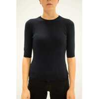 Pulovere La Rose Maglia 3/4 Cashmere Blu Navy Femei