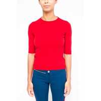 Pulovere La Rose Maglia 3/4 Cashmere Rosso Femei