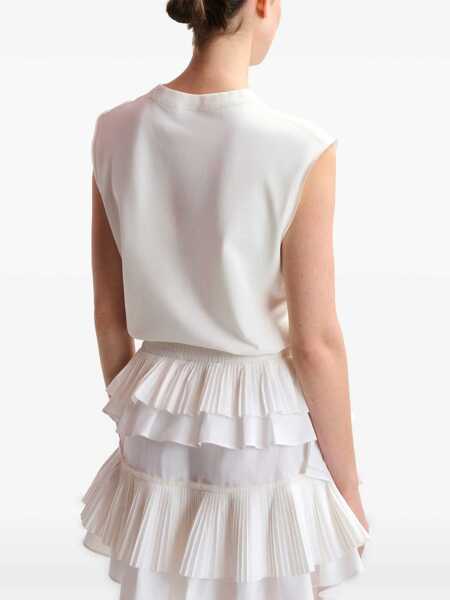 Fuste ESSENTIEL ANTWERP Essentiel Antwerp Skirts WHITE Femei (BM 17897799) 5