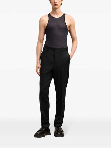 Pantaloni AMI Paris AMI Paris Pants Black Barbati (BM 17897820) 2