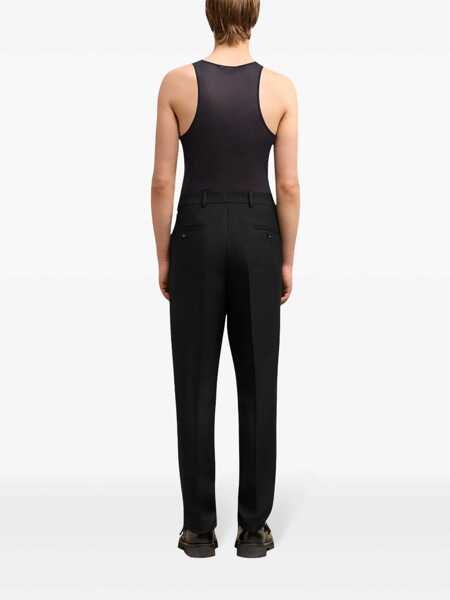 Pantaloni AMI Paris AMI Paris Pants Black Barbati (BM 17897820) 4