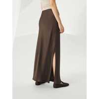 Fuste Brunello Cucinelli Dama - Fuste Brunello Cucinelli Brunello Cucinelli Slit Skirt BROWN Femei (BM 17899395) - B-mall.ro