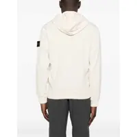 Bluze de trening Stone Island pentru Barbati - Bluze de trening Stone Island Zipper Hoodie IVORY Barbati (BM 17903182) - B-mall.ro