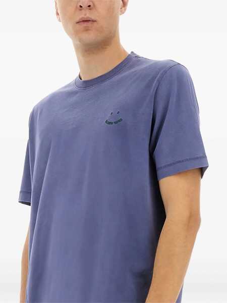 Tricouri Paul Smith Happy T-Shirt BLUE Barbati (BM 17903200) 3