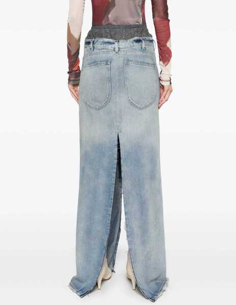 Fuste casual Maison Margiela Denim Skirt Anonymity Of The Lining DENIM Femei (BM 17903218) 4