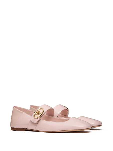 Pantofi fara toc Valentino Garavani Valentino Mary-Jane Ballerina Flats Pink Femei (BM 17903484) 2