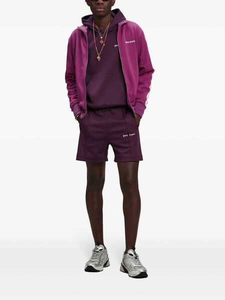 Bluze de trening Palm Angels Palm Angels Logo Track Sweatshirt Pink Barbati (BM 17903511) 2