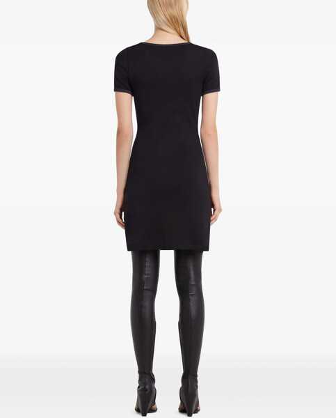 Rochii casual COURRGES Holistic Contrast Mini Dress BLACK Femei (BM 17903602) 4