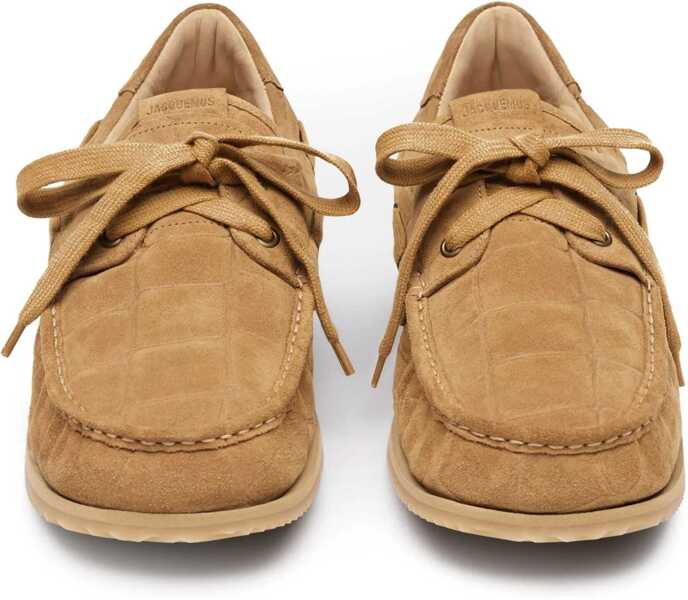 Mocasini JACQUEMUS Moccasin The Batto BEIGE Barbati (BM 17903626) 3