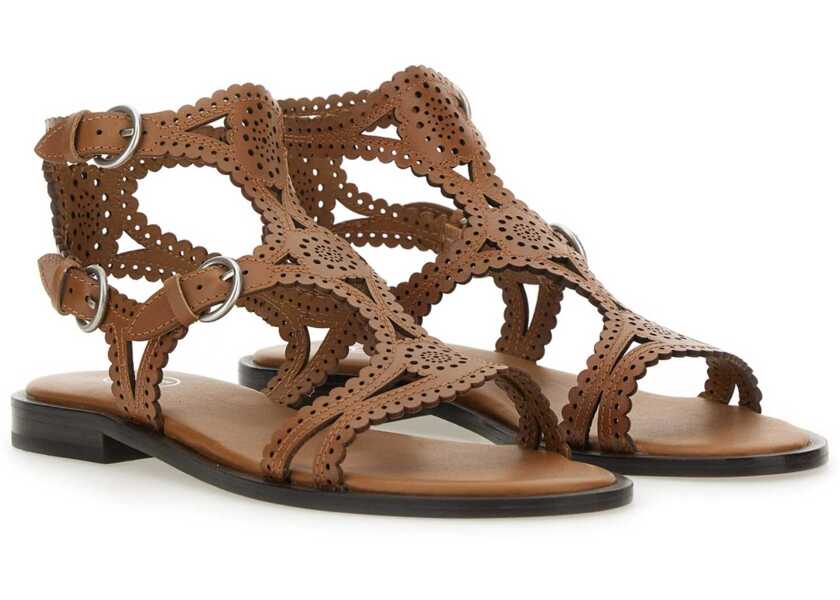 Sandale ASH Sandalwood Paprika BUFF Femei (BM 17903644) 2