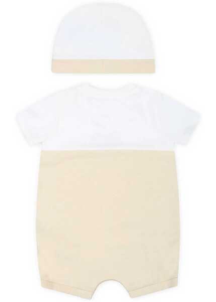 Costume Moschino Bodysuit Set With Gag And Hat BEIGE Baieti (BM 17903653) 2