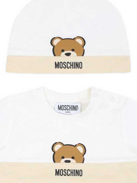 Costume Moschino Bodysuit Set With Gag And Hat BEIGE Baieti (BM 17903653) 3