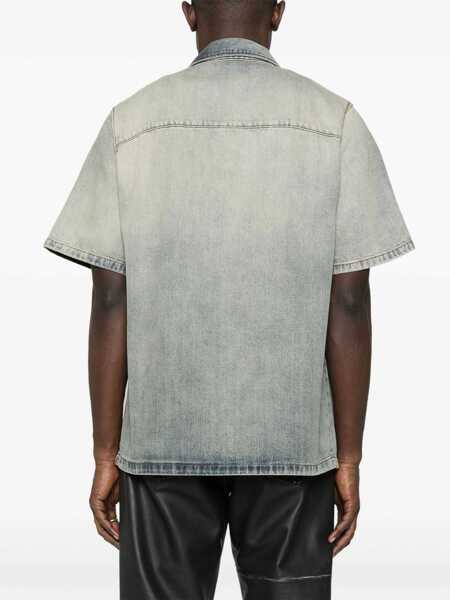 Camasi casual Diesel Shirt D-Nabil-S1 DENIM Barbati (BM 17903680) 4