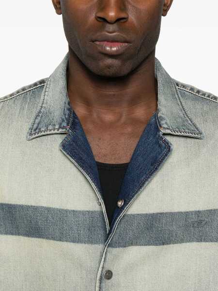 Camasi casual Diesel Shirt D-Nabil-S1 DENIM Barbati (BM 17903680) 5