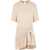 RABANNE Mini Dress With Bow BEIGE