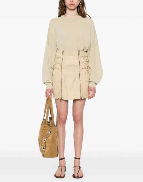 Fuste casual Isabel Marant Iteli Skirt BEIGE Femei (BM 17903710) 2