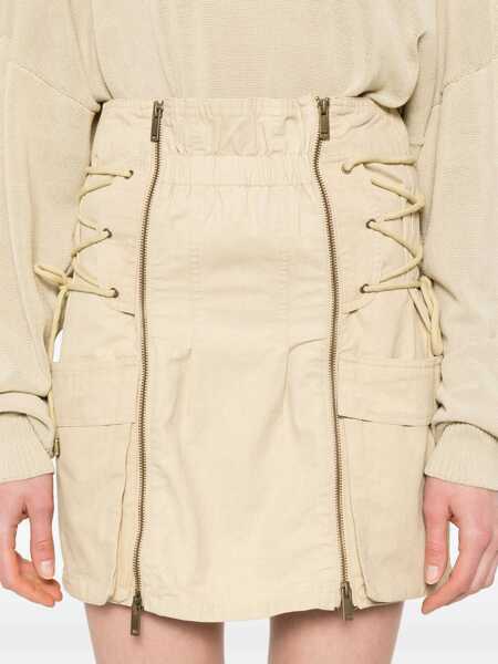 Fuste casual Isabel Marant Iteli Skirt BEIGE Femei (BM 17903710) 5