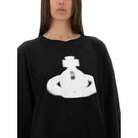 Imbracaminte Vivienne Westwood Dama - Tricouri Vivienne Westwood Halftone Orb Isla T-Shirt Dress BLACK Femei (BM 17903716) - B-mall.ro