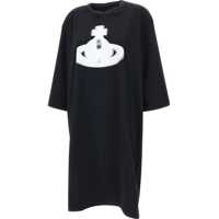 Tricouri "Halftone Orb Isla" T-Shirt Dress Femei