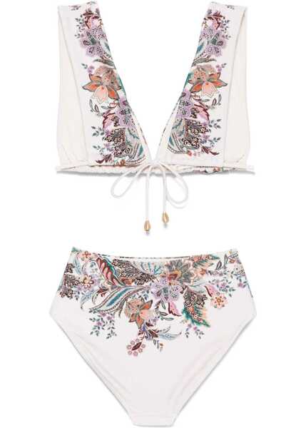 Costume de baie intregi ZIMMERMANN Rhiannon Wide Strap Bikini Swimsuit MULTICOLOUR Femei (BM 17903728) 2