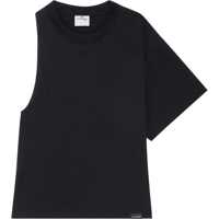 Tricouri One-Shoulder T-Shirt In Scuba Femei