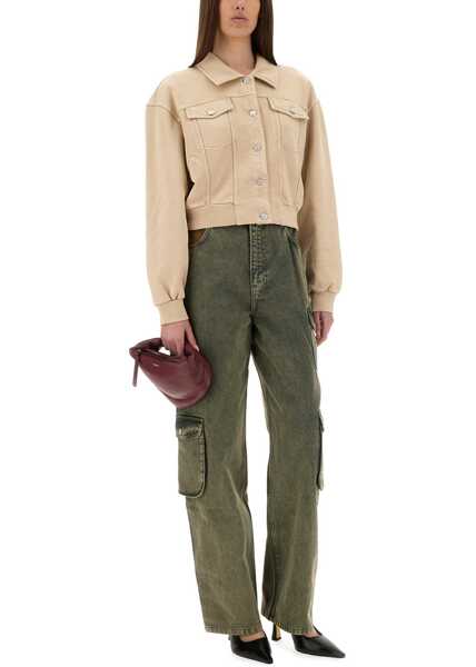 Sacouri office MOSCHINO JEANS Urban Jacket BEIGE Femei (BM 17903764) 2