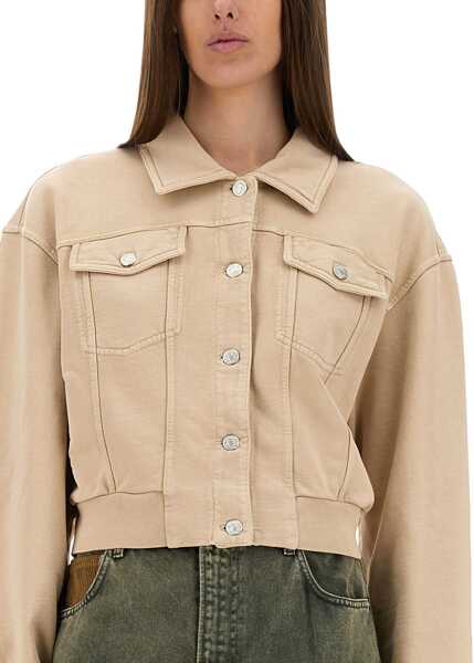 Sacouri office MOSCHINO JEANS Urban Jacket BEIGE Femei (BM 17903764) 4