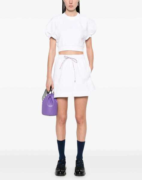 Fuste casual Vivienne Westwood Cheerleader Skirt WHITE Femei (BM 17903806) 2