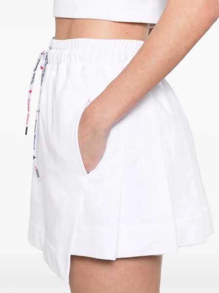 Fuste casual Vivienne Westwood Cheerleader Skirt WHITE Femei (BM 17903806) 5