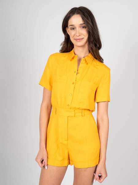 Salopete Patrizia Pepe 2T0033/A052 Pomaraczowy Femei (BM 17903965) 3