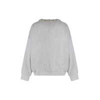 Imbracaminte Dama pagina 660 - Pulovere Pinko Pinko Cotton Crew-Neck Sweatshirt GREY Femei (BM 17905212) - B-mall.ro