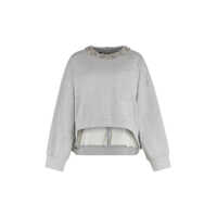 Pulovere Pinko Cotton Crew-Neck Sweatshirt Femei