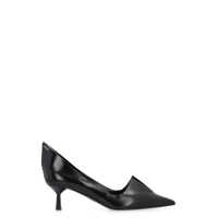 Pantofi cu toc Prada Leather Pumps Femei