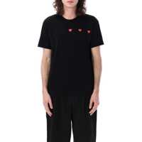 Imbracaminte Comme des Garçons Dama - Tricouri Comme des Garons Comme Des Garons Play Three Hearts T-Shirt Black Femei (BM 17906145) - B-mall.ro