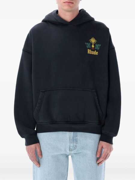 Bluze de trening RHUDE Rhude Tabaco Hoodie VINTAGE BLACK Barbati (BM 17906205) 1