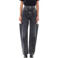 Blugi Maison Margiela Cut-Out Denim Femei